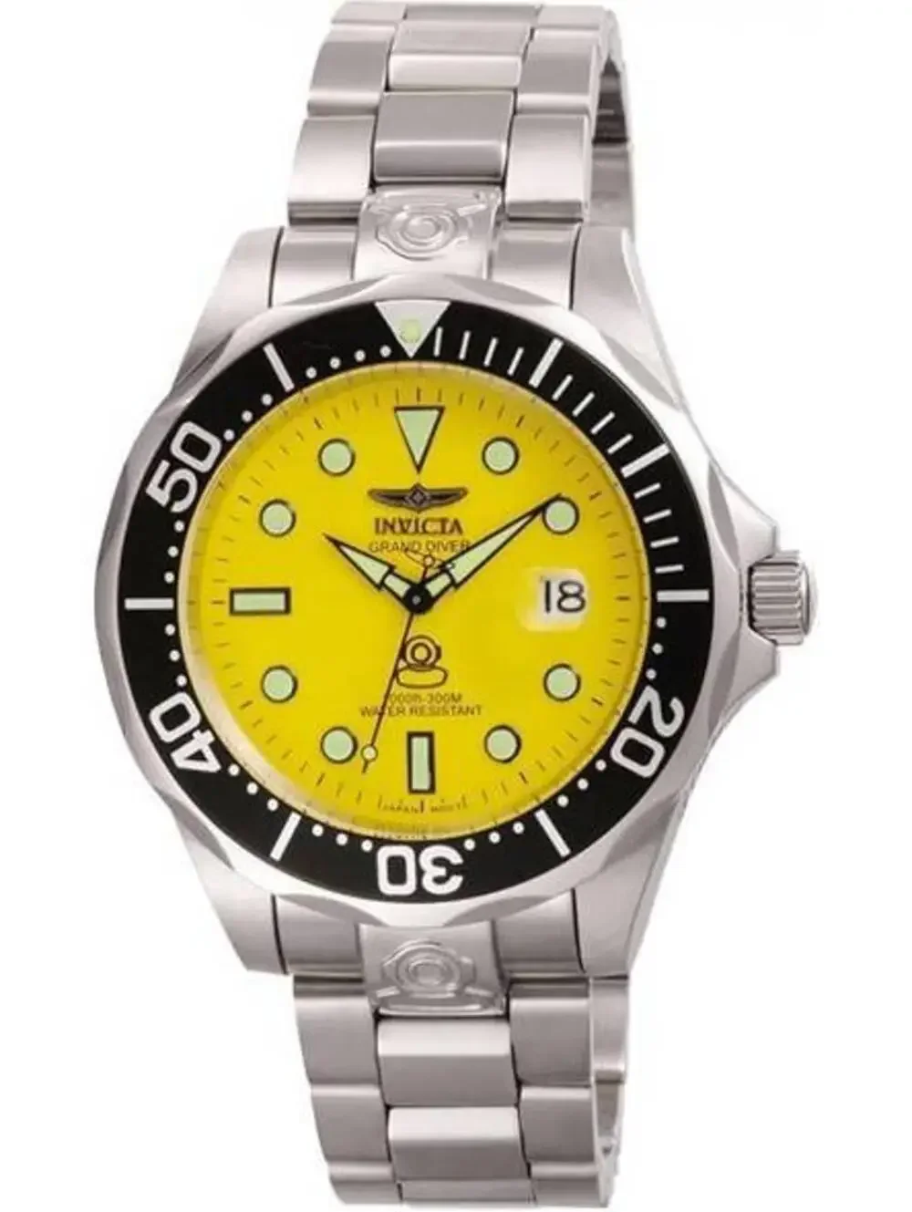 Invicta Grand Diver Deep Garrison Automatic Men's Watch - 47mm. Steel (3048)